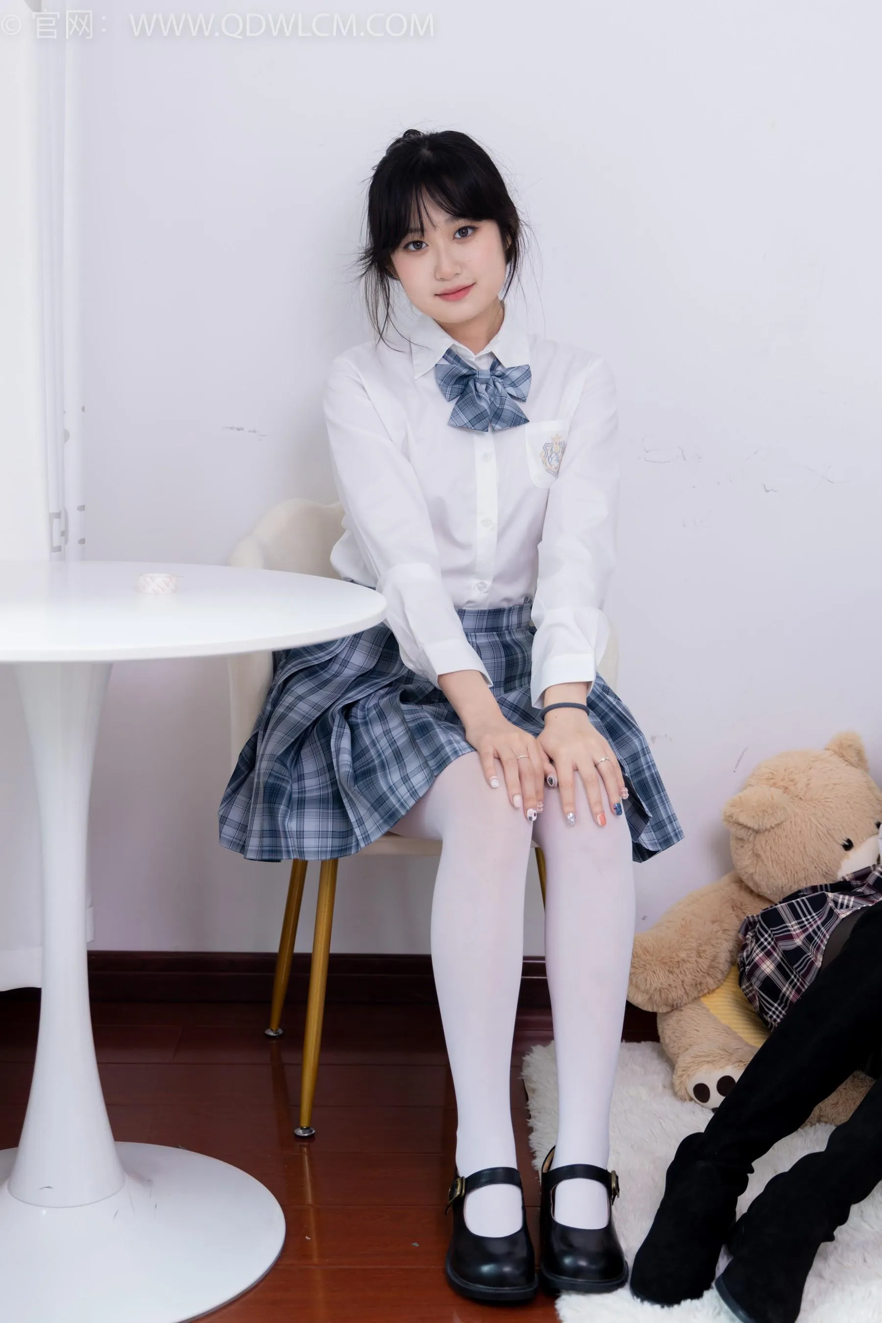 物恋传媒 NO.1582 菜菜小敏-学院姐妹花 [177P]插图5